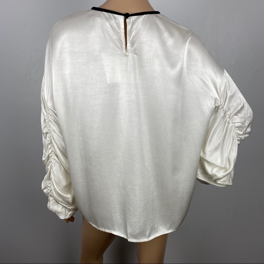 NEW TULAROSA IVORY LONG SLEEVE TOP - Picture 5 of 6